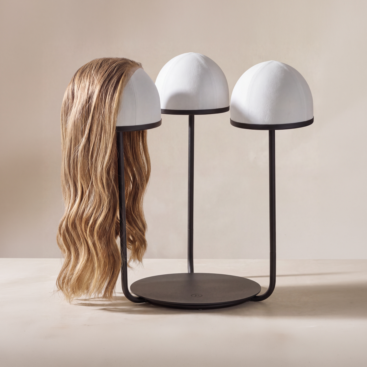Three-Head Tabletop Wig Stand
