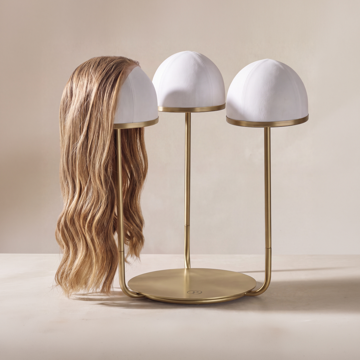 Three-Head Tabletop Wig Stand