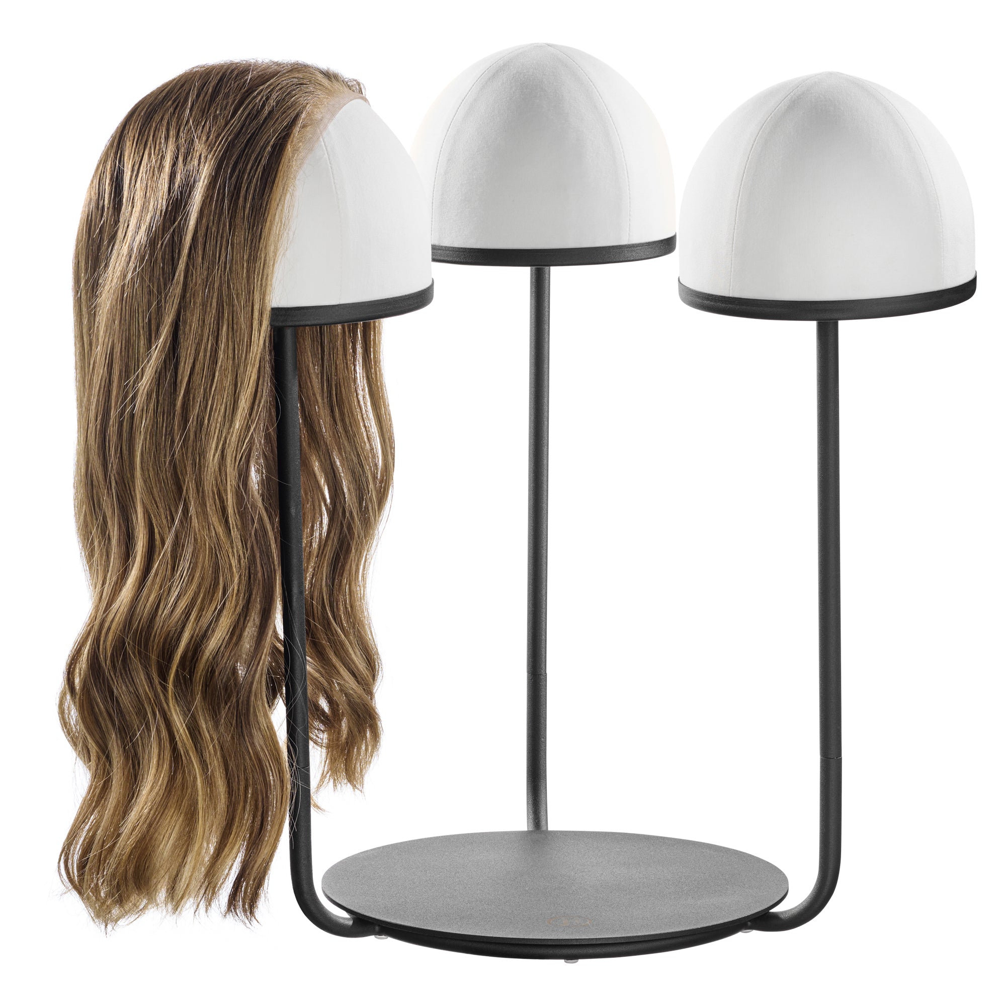 Three-Piece Tabletop Wig Stand