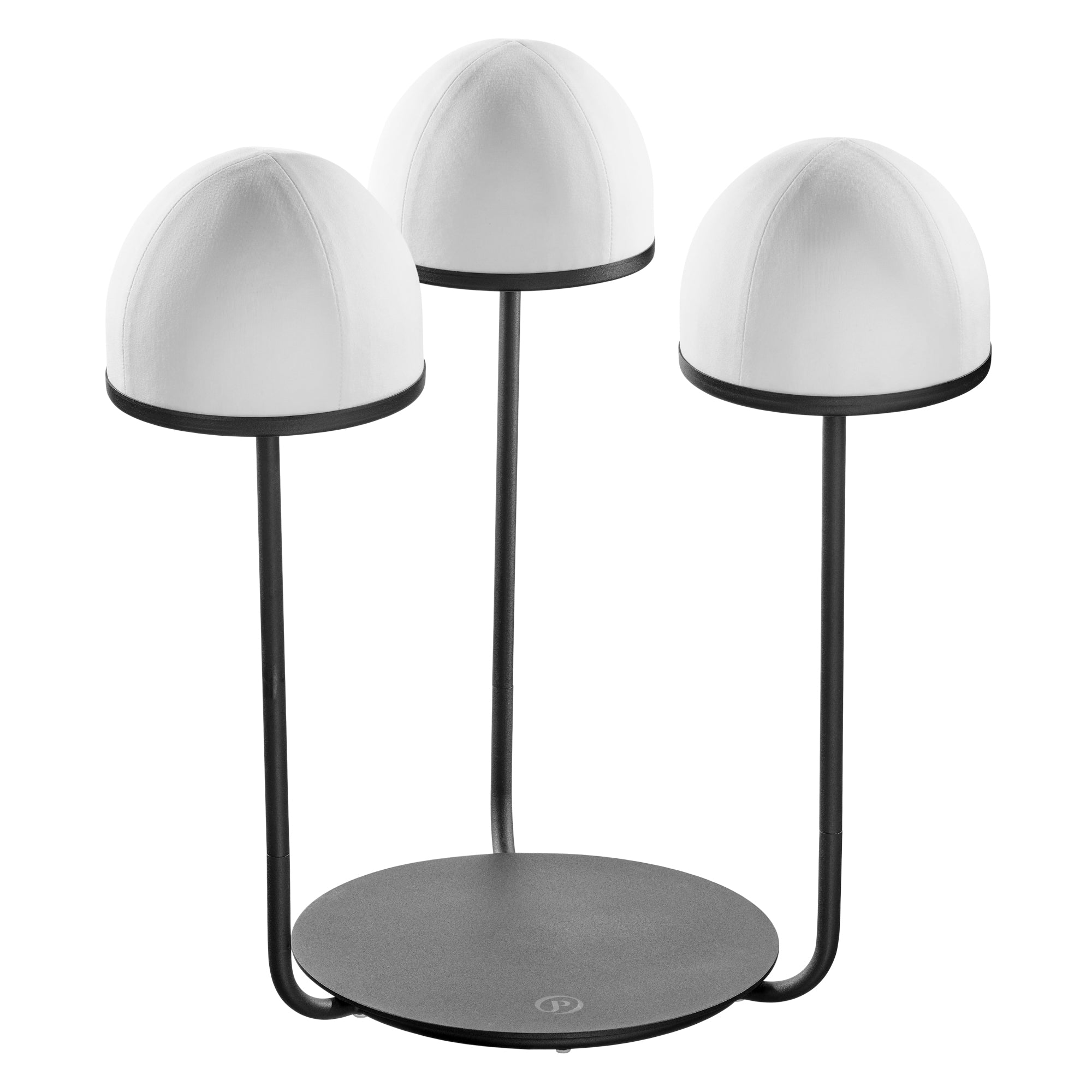 Three-Piece Tabletop Wig Stand